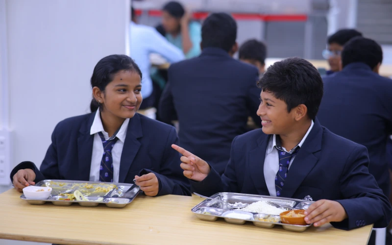 MGS dining hall with 800 seat capacity
